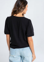 Load image into Gallery viewer, Black Tie Top
