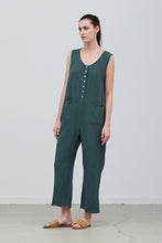 Load image into Gallery viewer, Green Gauze Jumpsuit
