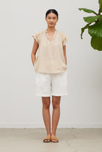 Load image into Gallery viewer, Sand Eyelet Blouse
