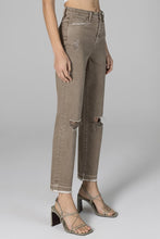 Load image into Gallery viewer, Taupe High Rise Jean
