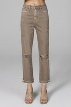 Load image into Gallery viewer, Taupe High Rise Jean
