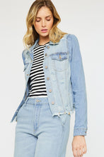 Load image into Gallery viewer, Princess Sleeve Denim Jacket
