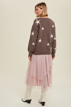 Load image into Gallery viewer, Mocha Star Sweater
