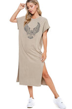 Load image into Gallery viewer, Vintage Eagle Maxi Dress

