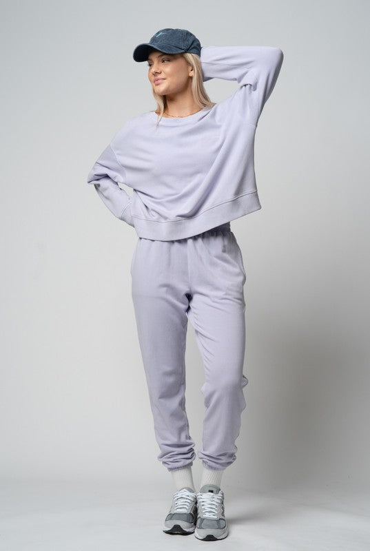Purple Joggers