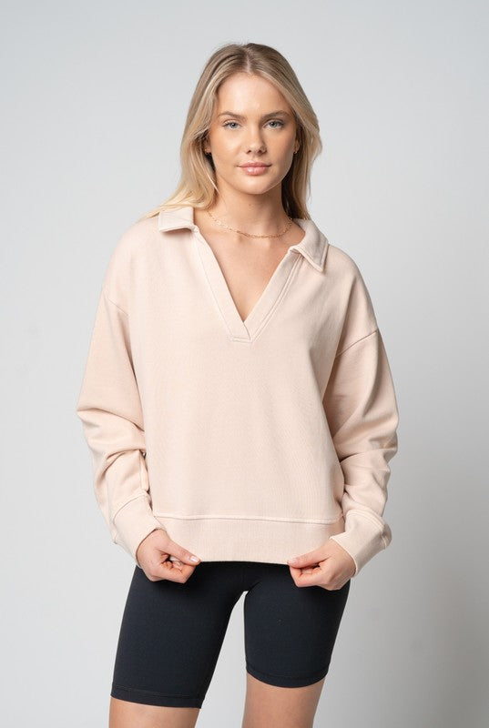 Dusty Rose Pullover