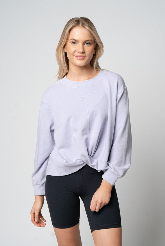Purple Pullover