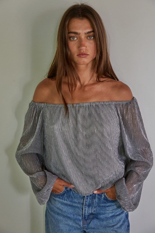 Silver Hour Top