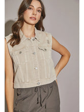 Load image into Gallery viewer, Taupe Vest
