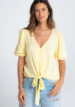 Load image into Gallery viewer, Daffodil Tie Top
