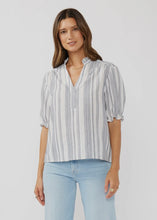 Load image into Gallery viewer, Blue Striped Blouse
