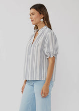 Load image into Gallery viewer, Blue Striped Blouse
