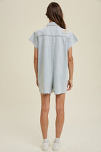 Load image into Gallery viewer, Light Denim Romper
