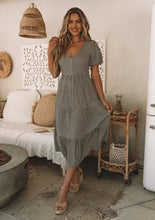Load image into Gallery viewer, Gingham Print Dress
