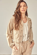 Load image into Gallery viewer, Taupe Denim Jacket
