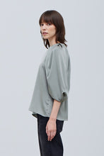 Load image into Gallery viewer, Blossom Sleeves Satin Top
