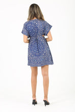 Load image into Gallery viewer, Blue Cut Out Dress
