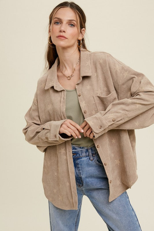 Star Corduroy Shirt