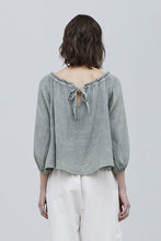 Load image into Gallery viewer, Washed Eucalyptus Blouse
