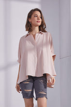 Load image into Gallery viewer, Pink Dolman Sleeve Top
