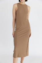 Load image into Gallery viewer, Taupe Tank Maxi Dress
